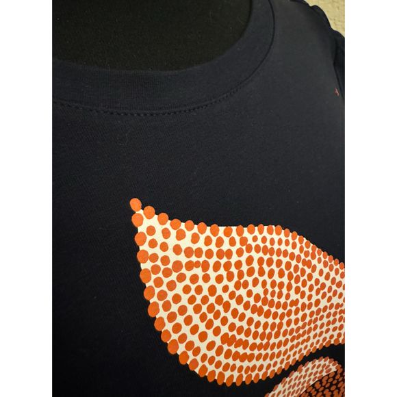 Chico's Palm Print Tee - Sz 1 (Medium) - Picture 3 of 10